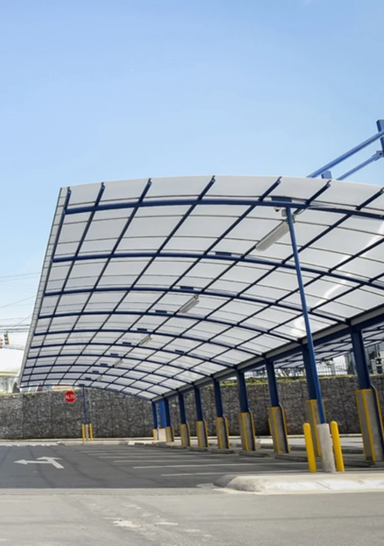 10mm Twin Wall Polycarbonate Sheeting - Opal - Image 4