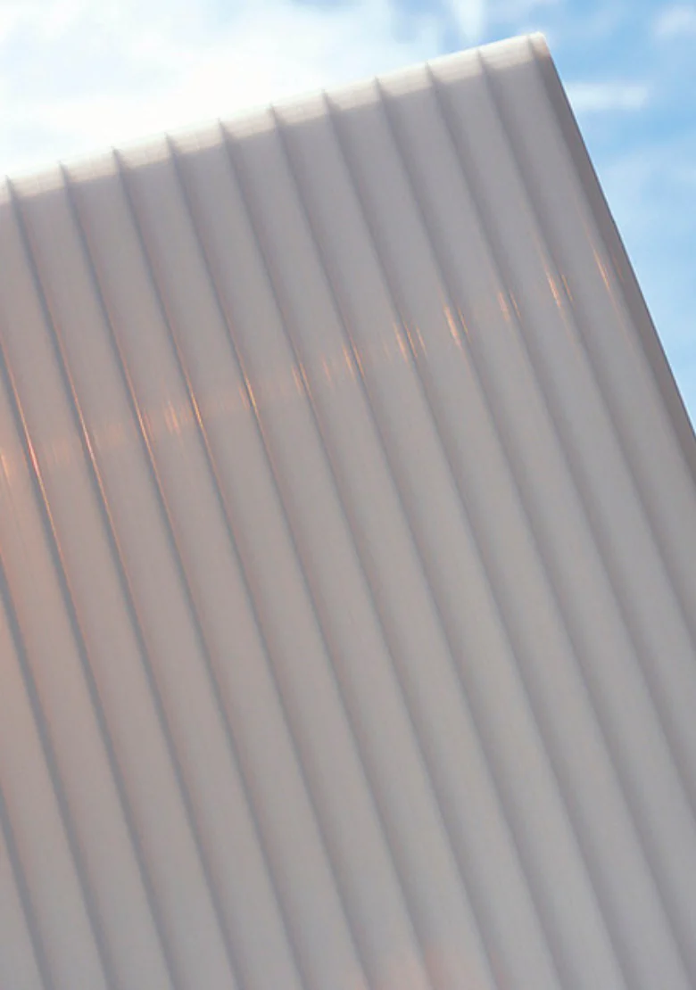 10mm Twin Wall Polycarbonate Sheeting - Opal - Image 5