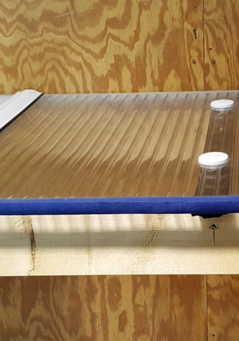 25mm 7 Xwall Polycarbonate Sheeting - Clear - Image 5